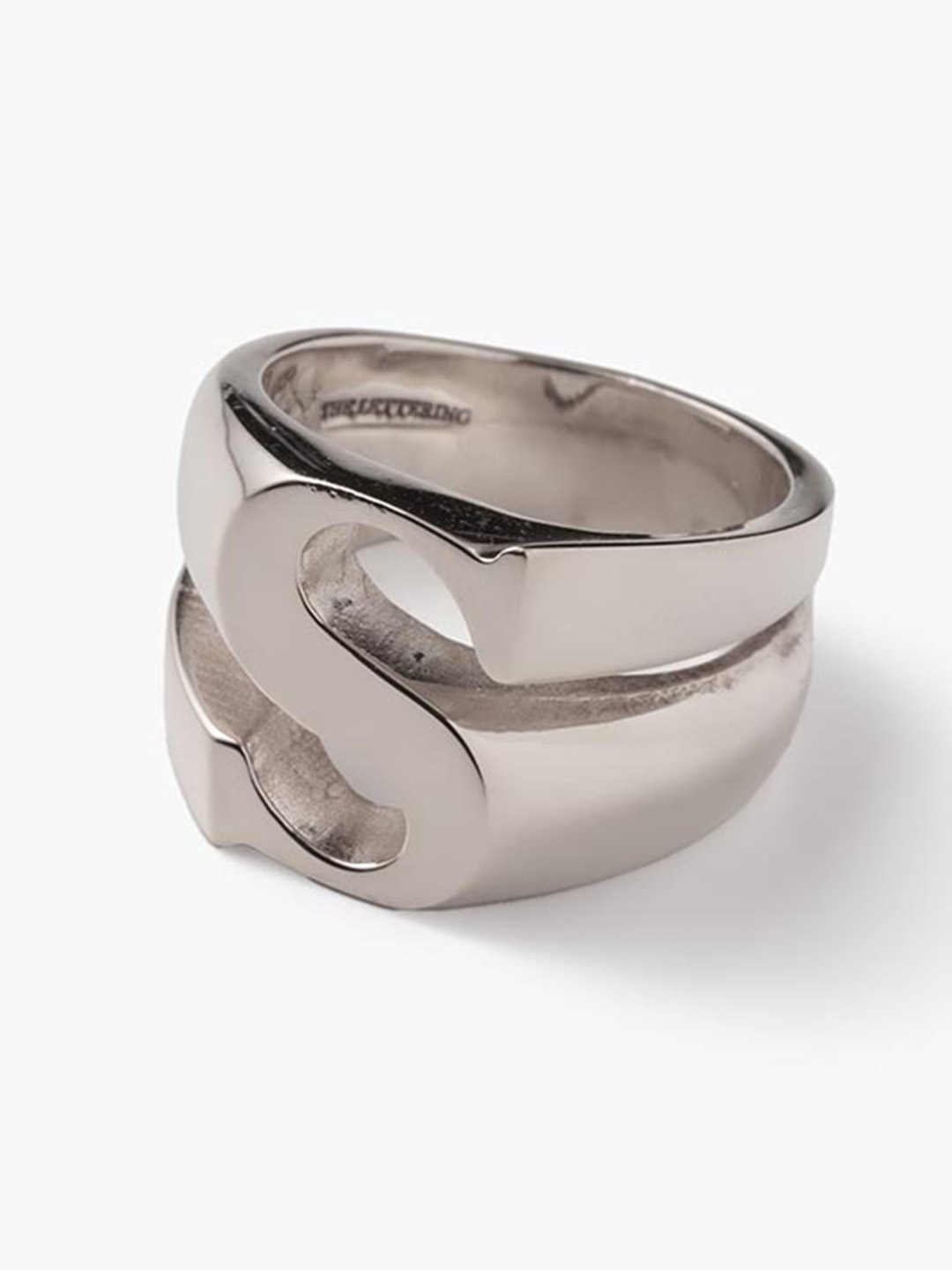 THE LETTERINGザレタリング　アルファベットリングSシルバー THE LETTERING(ザ レタリング) | アルファベットピンキーリング S