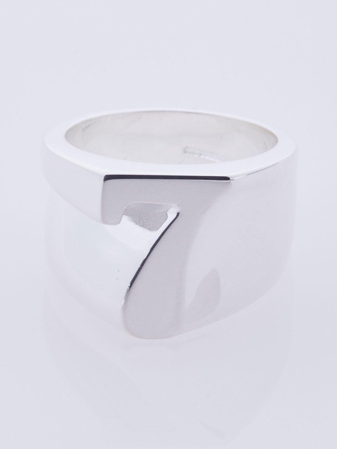 Number Seven Ring - Silver