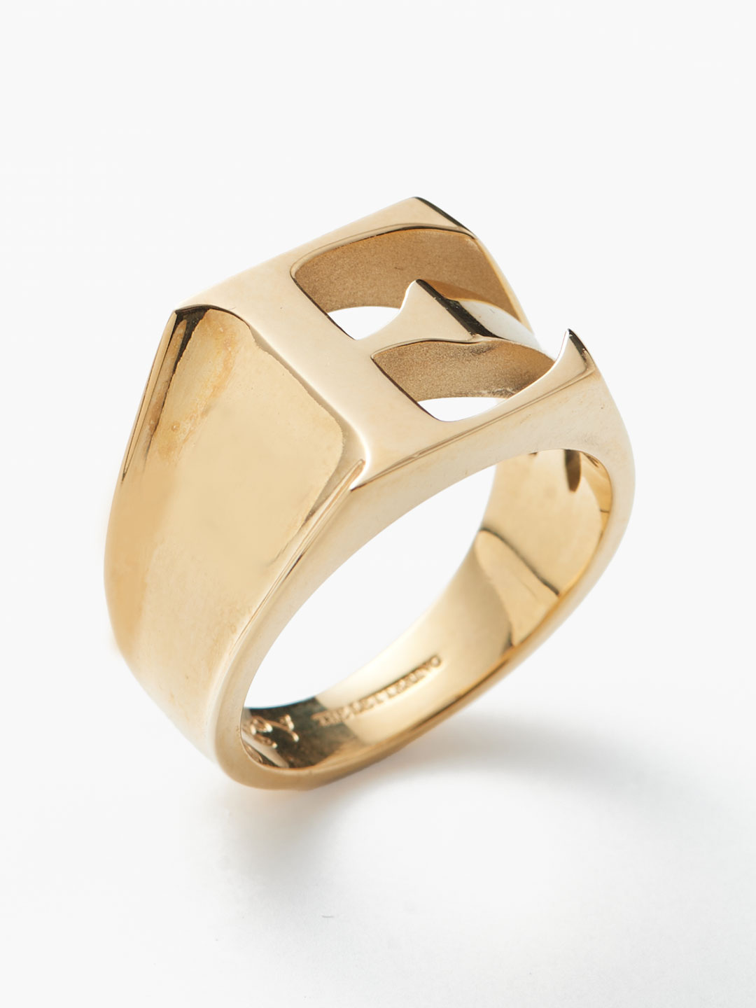 THE LETTERING(ザ レタリング) | 18K アルファベット ピンキー リング