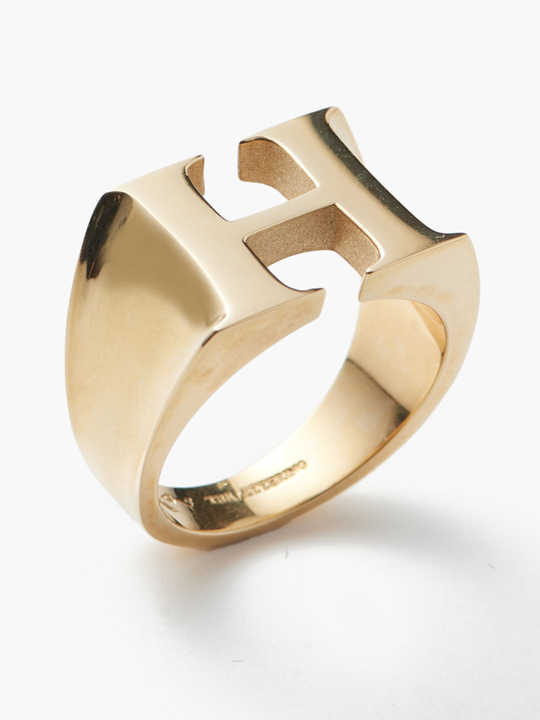 THE LETTERING(ザ レタリング) | 18K アルファベット リング H THE LETTERING(ザ レタリング) | 18K アルファベット リング H