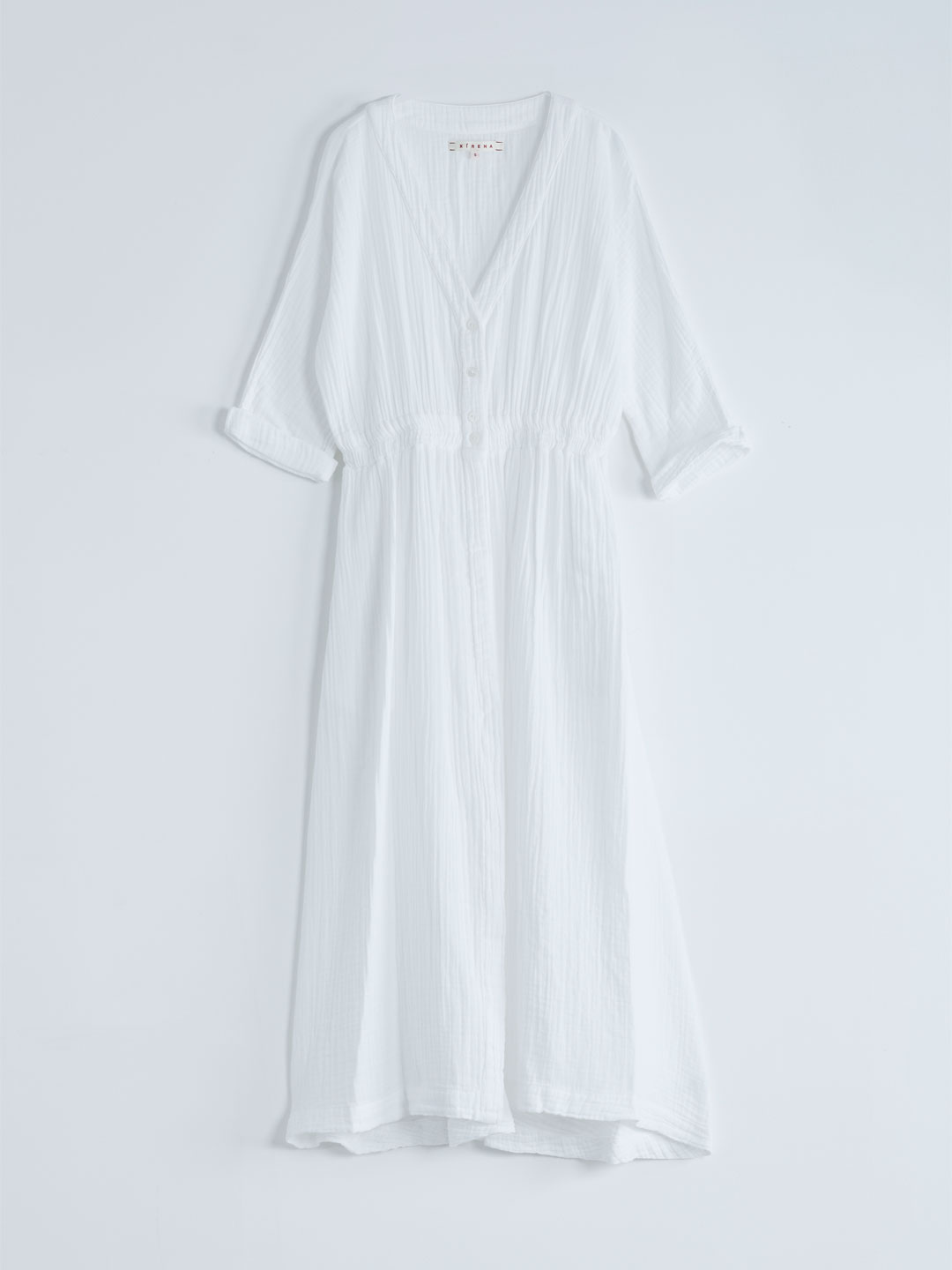 Chelsea Gauze Georgia Dress - White