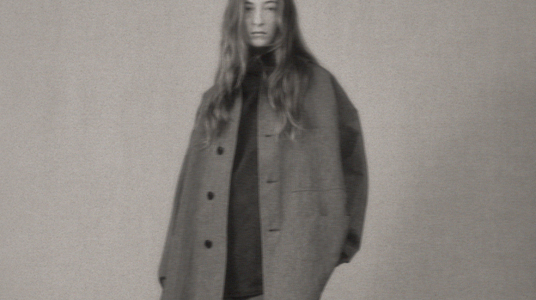 ヨーコサカモト　グレー コート 2022AW】 YOKO SAKAMOTO (ヨーコサカモト) 