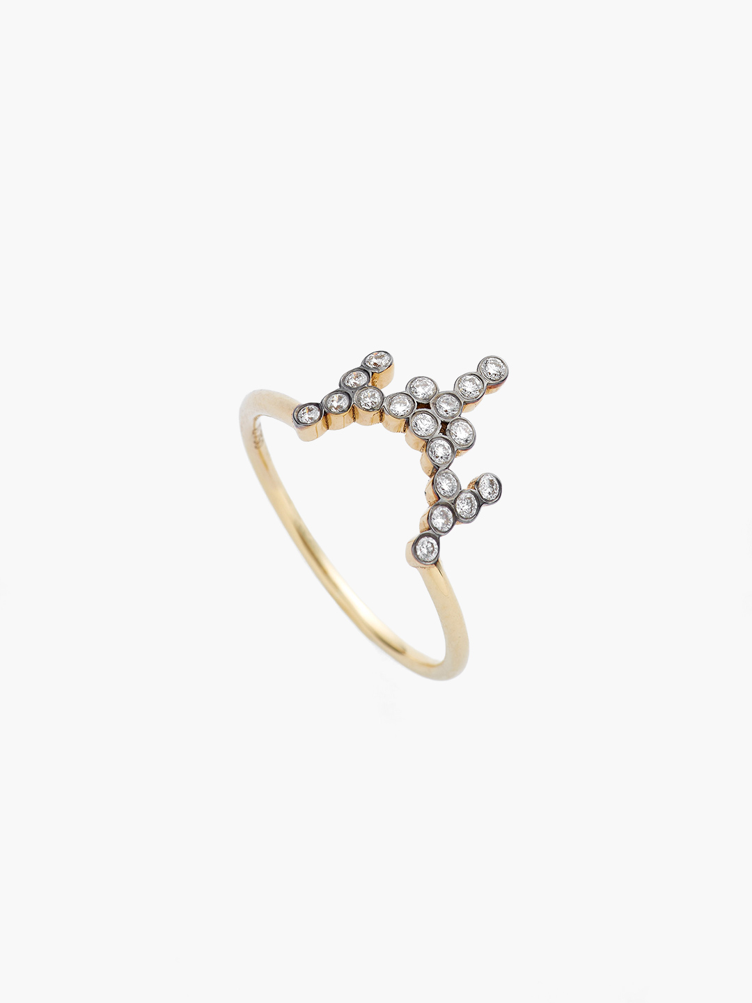 Charnieres Ring - Yellow Gold