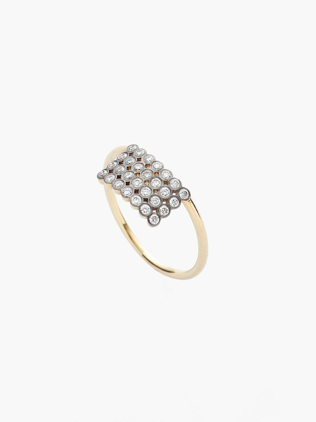 Charnieres Petale Ring - Yellow Gold