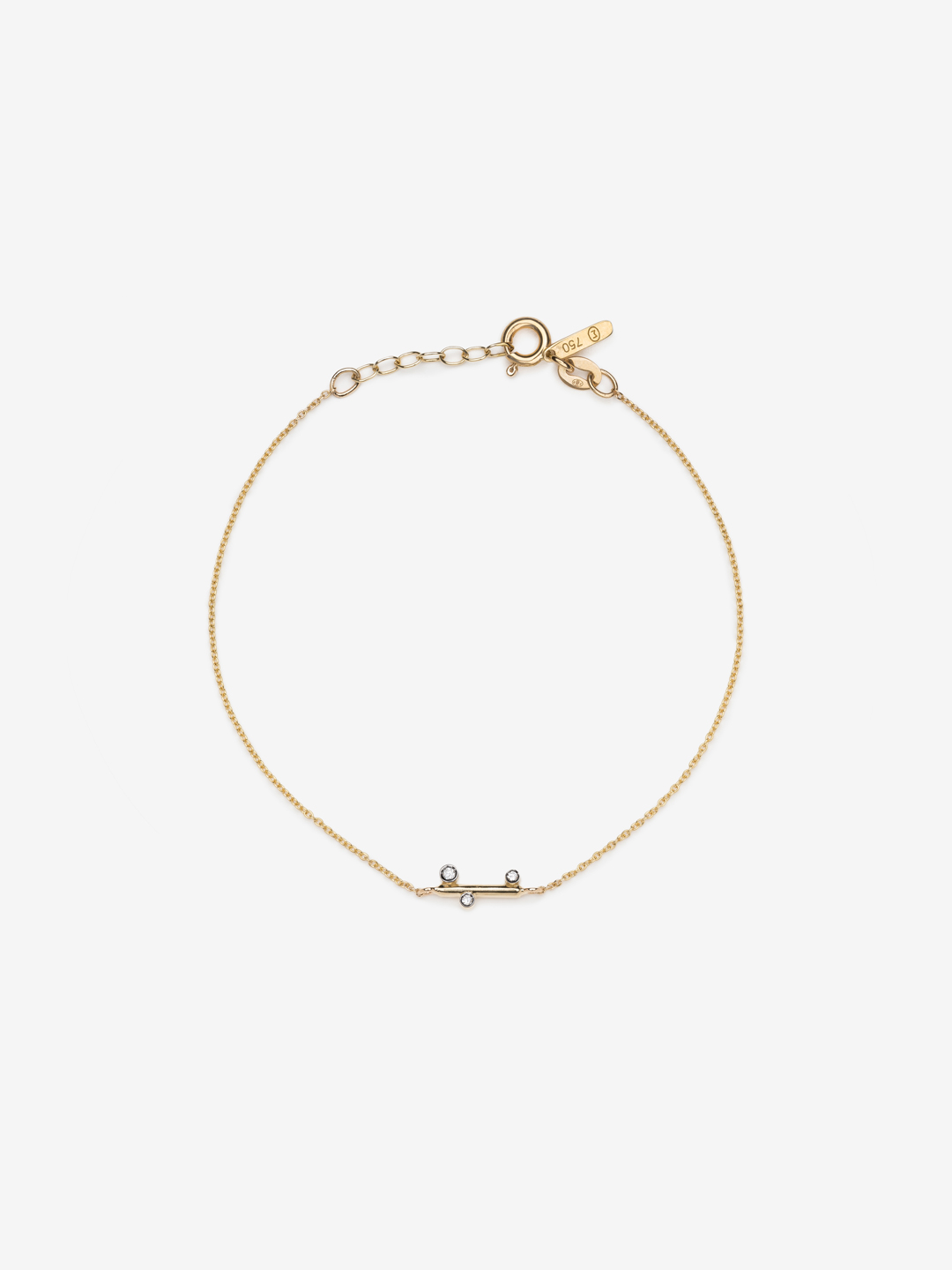 Fleurs Sauvages Chain Bracelet - Yellow Gold
