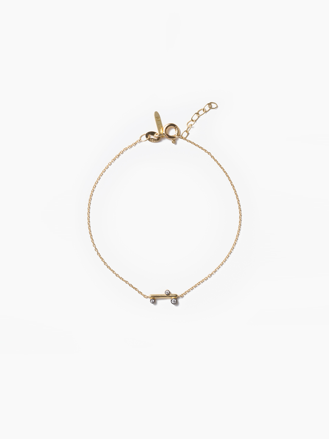 Fleurs Sauvages Chain Bracelet - Yellow Gold