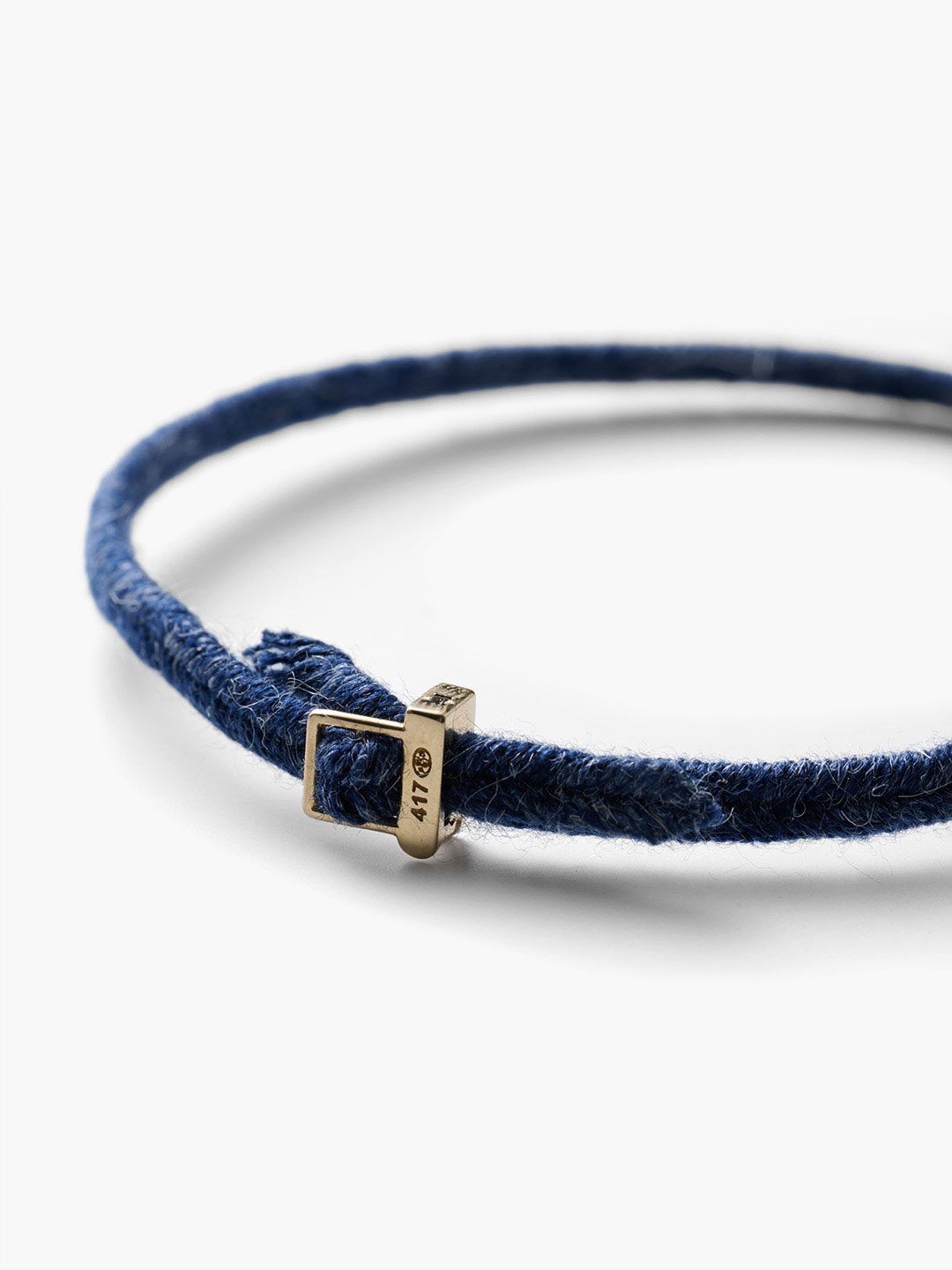 アクセサリー YANNIS SERGAKIS Cord Bracelet Set-2 Blue YANNIS SERGAKIS(ヤニス サーガキス) | コード ブレス セット 2