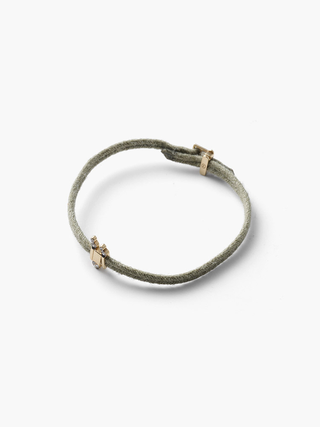 Cord Bracelet Set-4 - Khaki