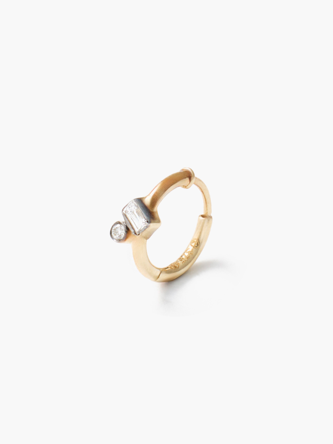 Caramel Hoop 1 - Yellow Gold