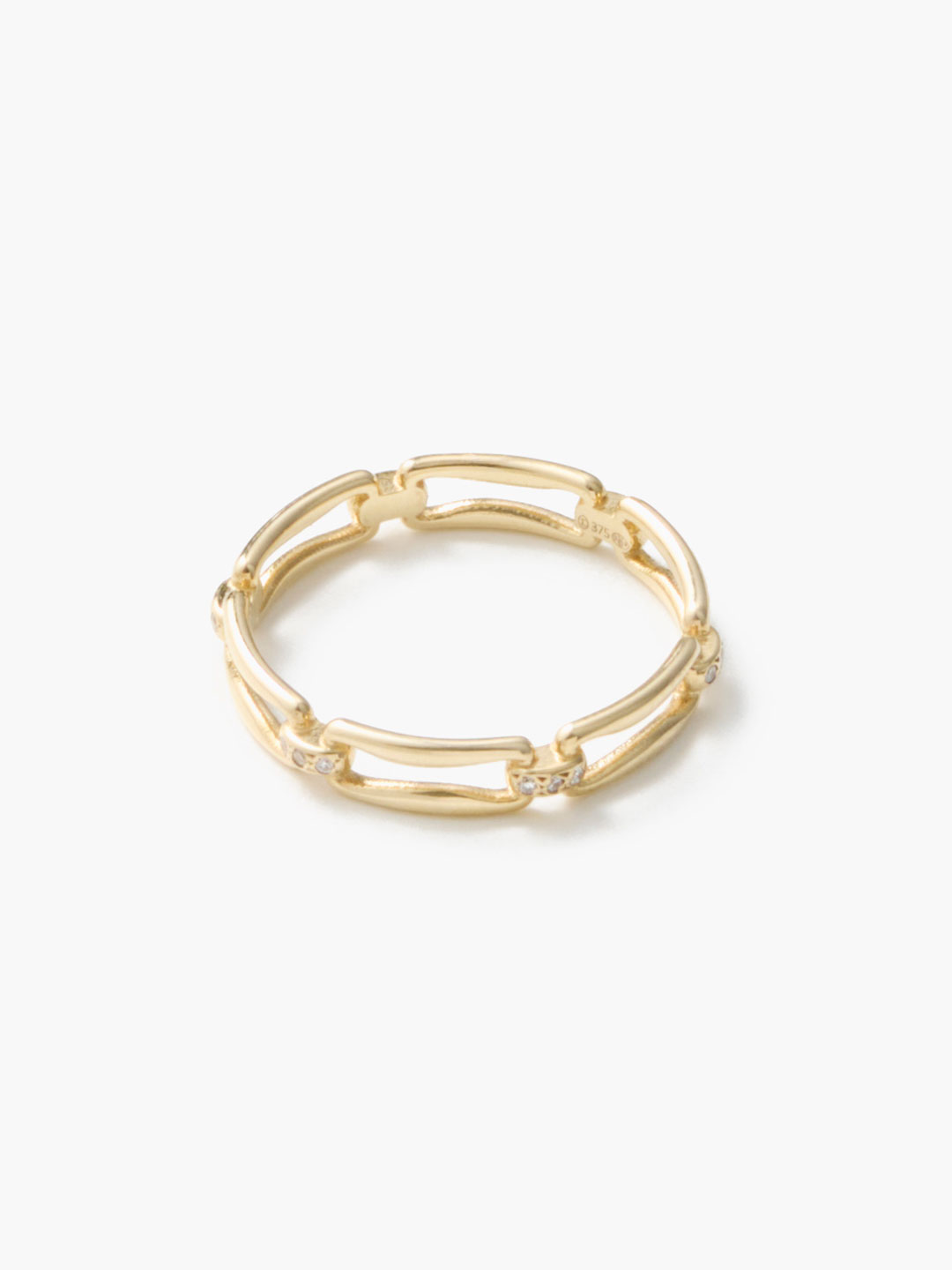 Immortelle Fine Chain Ring - Yellow Gold