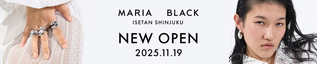 MARIA BLACK 伊勢丹新宿店に常設ショップがオープン