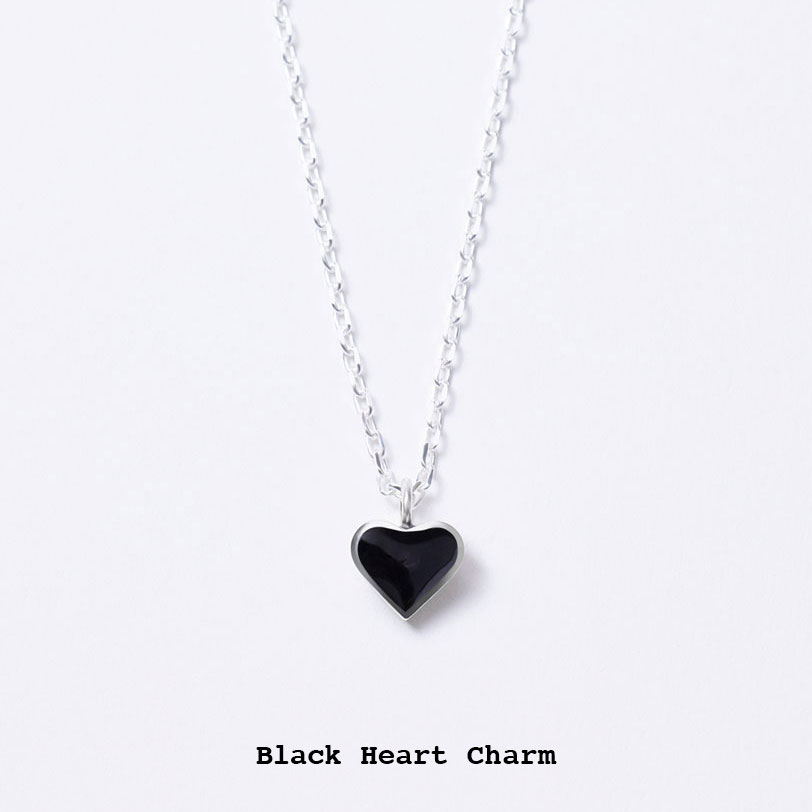 PRESENT #2<br>Black Heart Charm