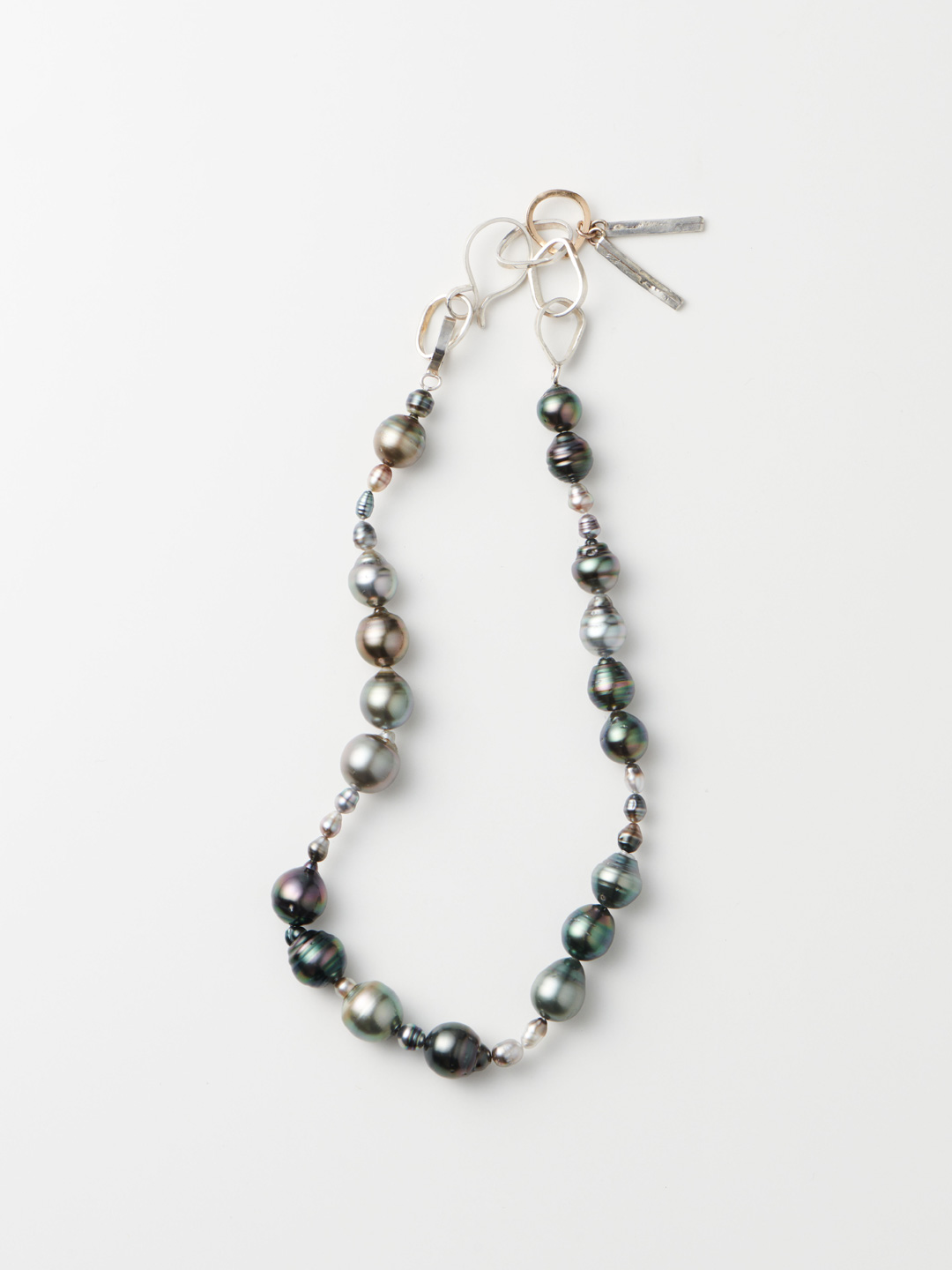 10mm Tahitian Multi Pearl Necklace 40cm【ESCAPERS LIMITED ITEM】