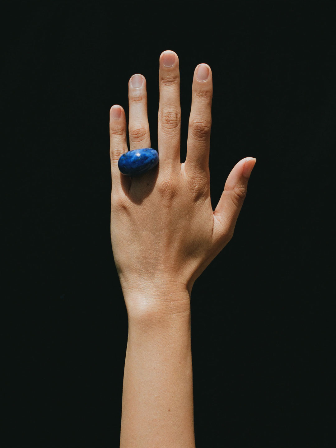 Lapis Donut Ring